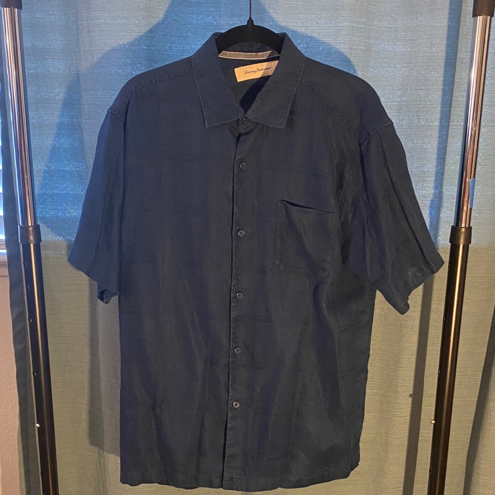 Tommy Bahama Navy Casual Button Down Shirt